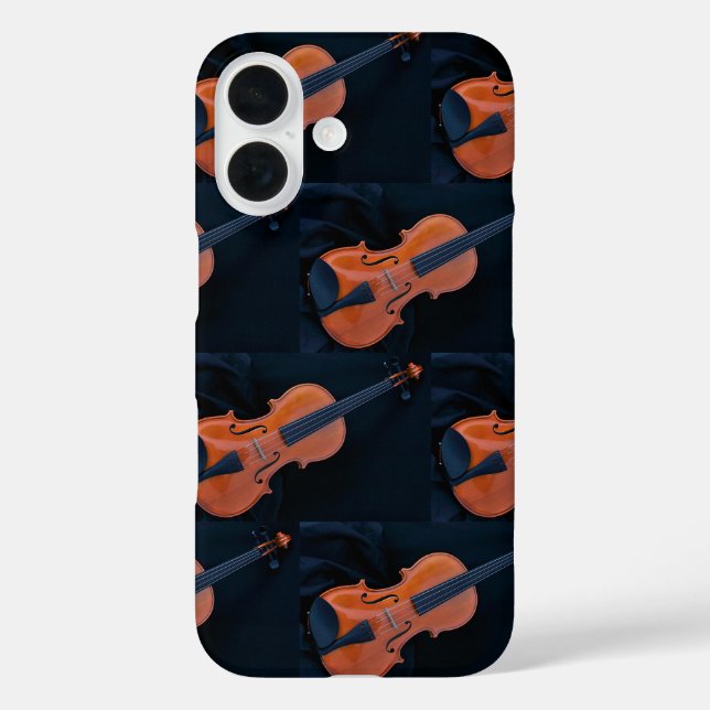 Violinfoto Nahaufnahme Case-Mate iPhone Hülle (Rückseite)