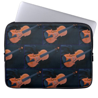 Violinfoto Nahaufnahme Laptopschutzhülle