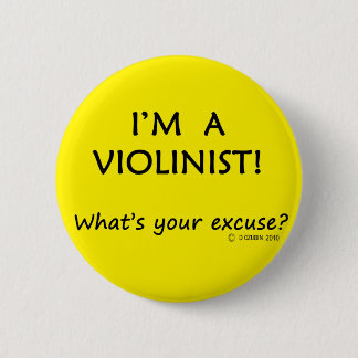 Violinist Entschuldigung Button