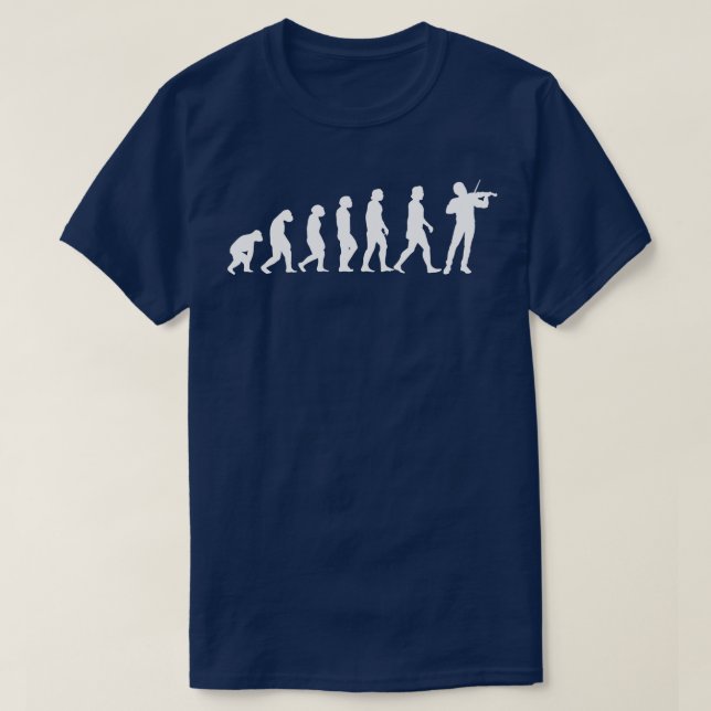 Violinist Evolution 1 T-Shirt (Design vorne)