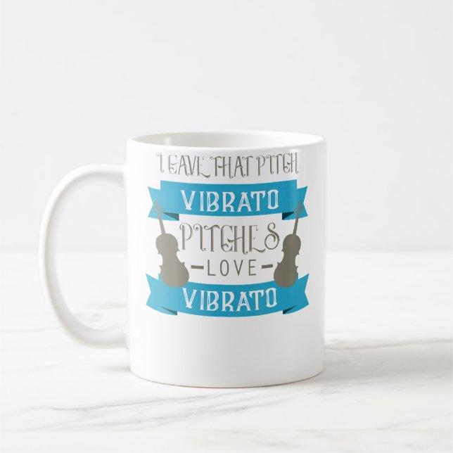 Violinist Musician Orchestra Instrument Violin Kaffeetasse (Links)