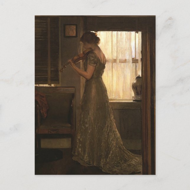 Violinist Postkarte (Vorderseite)