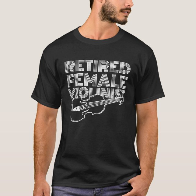 Violinist Remüder Fiddler Fiddle Violin T-Shirt (Vorderseite)