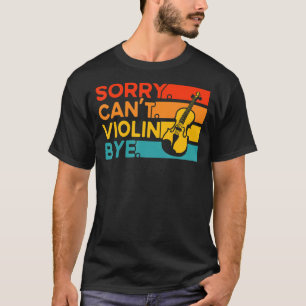 Violinist tut mir leid, kann Geige nicht durch T-Shirt