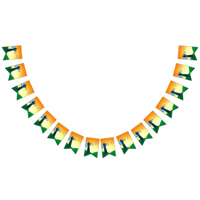 Violinist und Butterfly Wimpelkette (Alle)