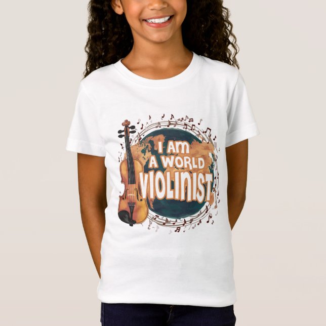 violinist world T-Shirt (Vorderseite)