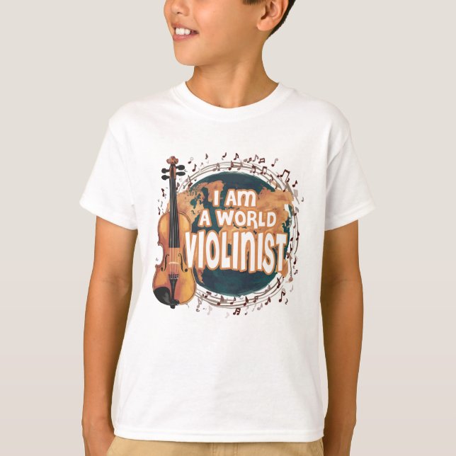 violinist world T-Shirt (Vorderseite)