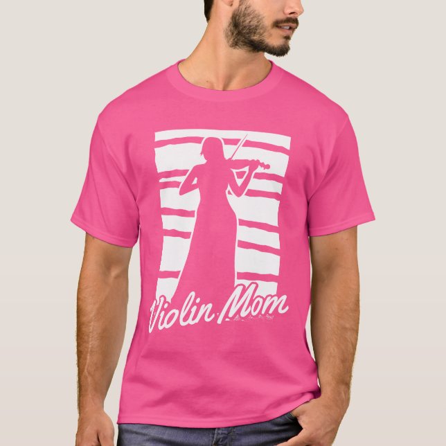 Violinistin Vintag T-Shirt (Vorderseite)