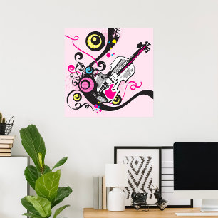 Violinmusik Poster