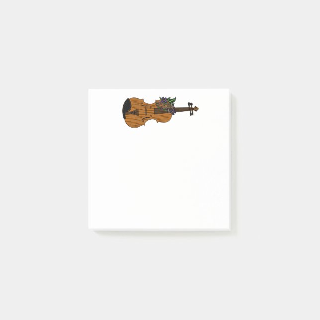 Violinpost Post-it Klebezettel (Vorderseite)