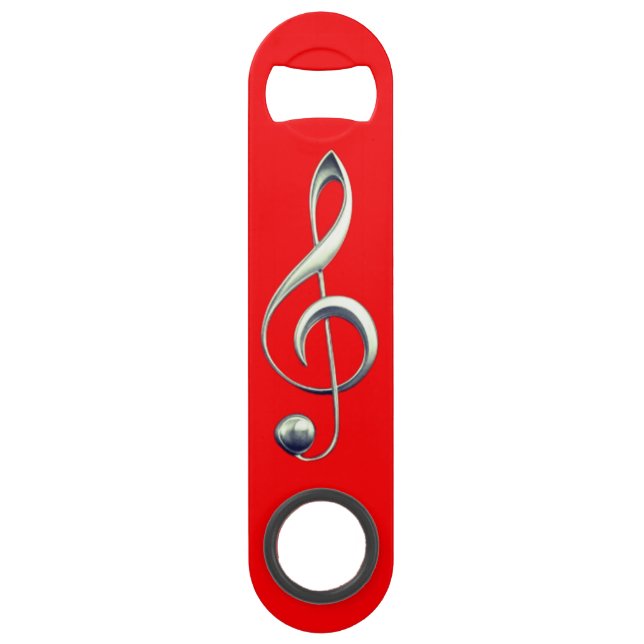 Violinschlüssel Speed Flaschenöffner (Vorderseite)