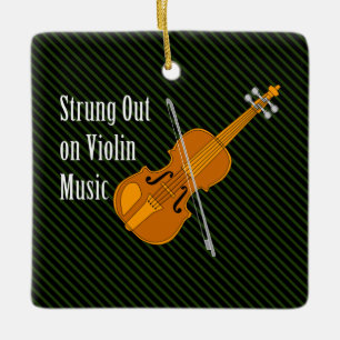 Violinstrung Keramikornament