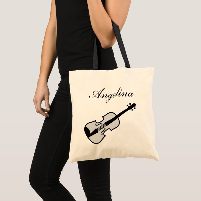 Violintote Tasche für Geiger oder Musiklehrer (Vorderseite (Produkt))
