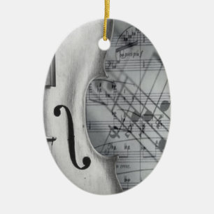 Violinverzierung Keramikornament