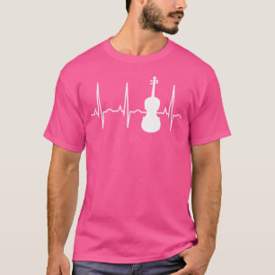Violist Gift Shirt Viola Heartbeat Orchestra Playa