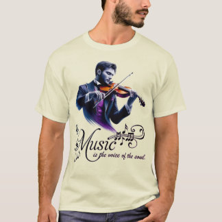 Violon Herren T - Shirt Geige