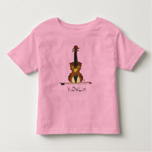 ViOWLin Violin Kuschelmusik T - Shirt des Kleinkin