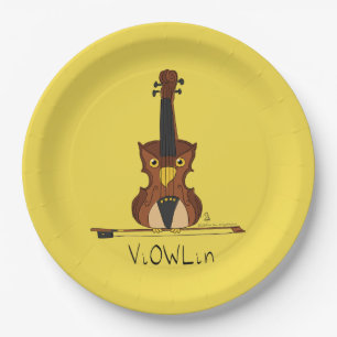 ViOWLin Violine Owl Paper Teller