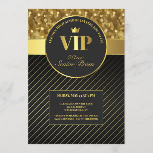 VIP-Abschlussball-Einladung Einladung