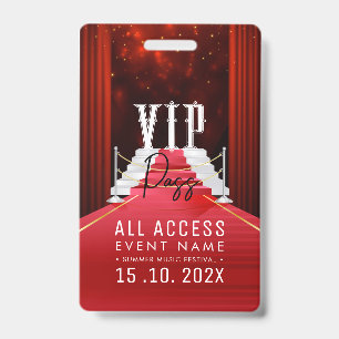 VIP-All-Access-Event Ausweis