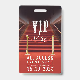 VIP-All-Access-Event Ausweis