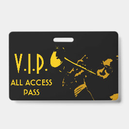 VIP All Access Pass für Musical Event Ausweis