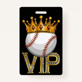 VIP Baseball Lanyard Abzeichen Ausweis