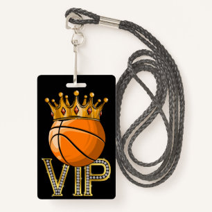 VIP Basketball-Abzeichen Ausweis