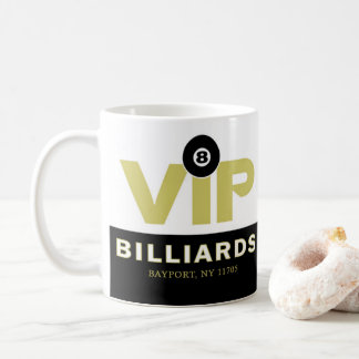 VIP Billiards kundenspezifische Kaffeemaschine Tas Kaffeetasse