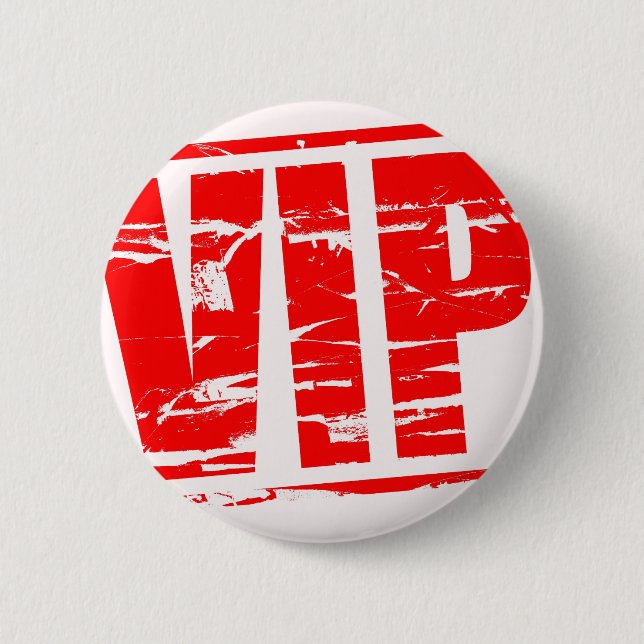 VIP-Briefmarke Button (Vorderseite)