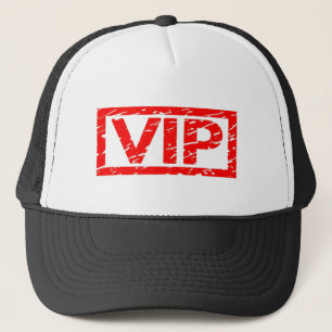 Vip-Briefmarke Truckerkappe