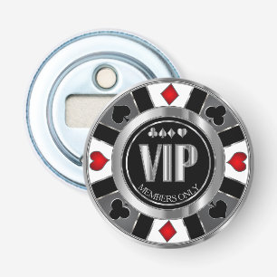 VIP Casino Poker Chip - Las Vegas - Rot Flaschenöffner