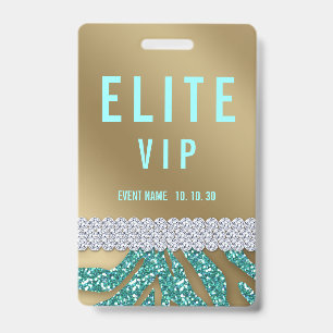 VIP Event Individuelle Name Concert Abzeichen Ausweis