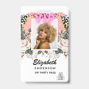 VIP-FOTO-ID - Party, Festival, Event GLITTER GLAMO Ausweis