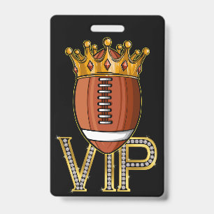 VIP-Fußball-Lanyard-Abzeichen Ausweis