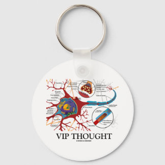 VIP-Gedanken (Neuron/Synapse-Spaß) Schlüsselanhänger
