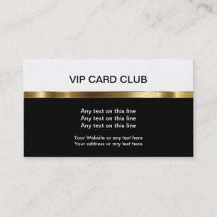 VIP-Geschäftskarten Visitenkarte