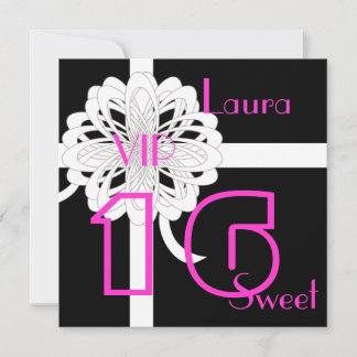 VIP Gigantic 16 . Geburtstag Geschenk Einladung- C Einladung