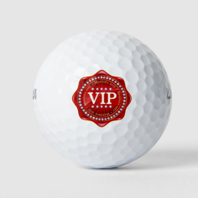 VIP Golf Golfball (Vorderseite)