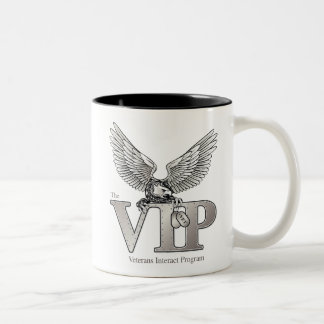 Vip-Kaffee-Tasse mit schwarzem Innenraum Zweifarbige Tasse