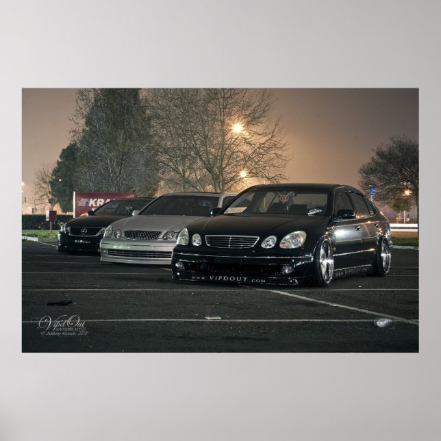 VIP Lexus GS x 3 Poster (Vorne)