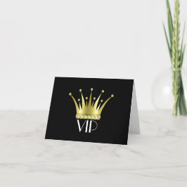 VIP-Notecard Dankeskarte