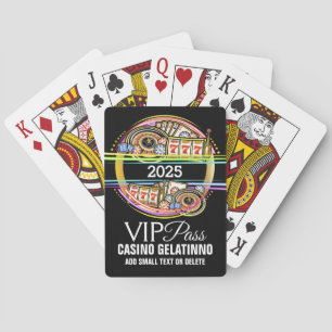VIP PASS - Casino - Poker Night - Spielkarten
