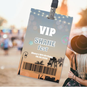 VIP-Pass für Musikfestival mit uneingeschränktem Z Ausweis