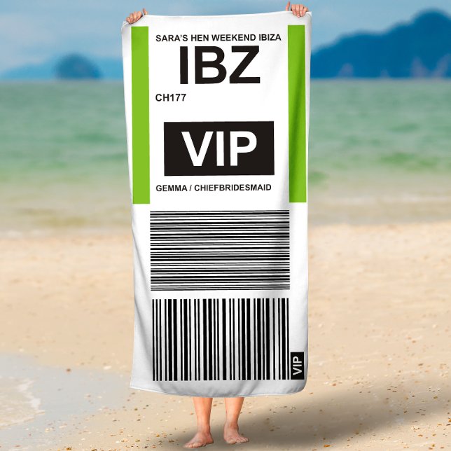 VIP REISE STRANDTUCH (Von Creator hochgeladen)