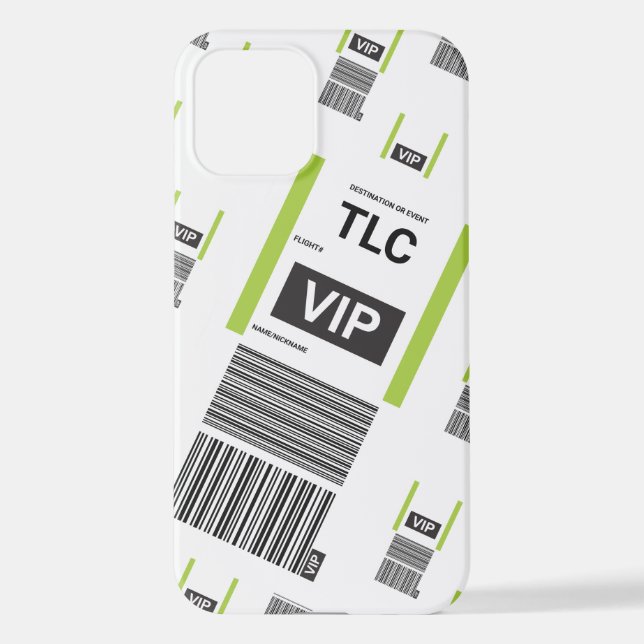 VIP-REISEVERKEHR 12 SLIM-FIT-FALL iPhone HÜLLE (Rückseite)