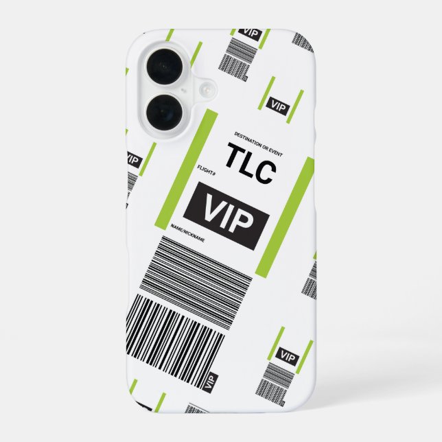 VIP-REISEVERKEHR 16 SLIM-FIT-FALL iPhone 16 HÜLLE (Rückseite)