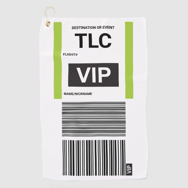 VIP REVEL GOLF TOWEL GOLFHANDTUCH (Vorderseite)