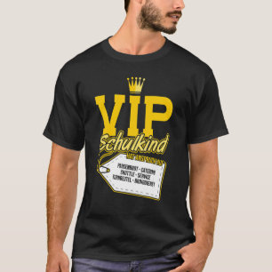 Vip-Schulkind hat Anspruch auf Pausenbrot-Catering T-Shirt