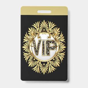 VIP - Siehe Back Abzeichen Ausweis